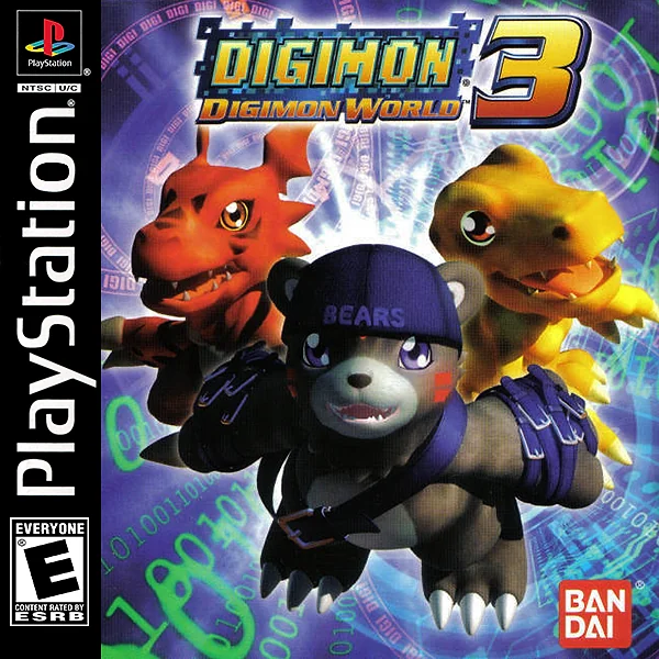 Digimon World 3 box art