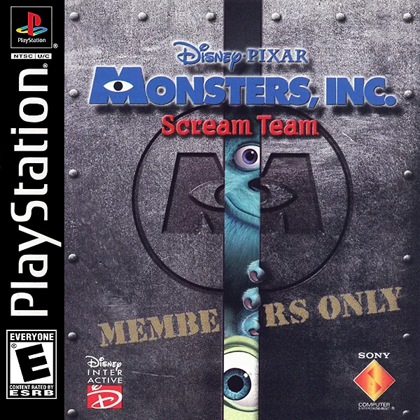 Monsters, Inc. Scream Team box art