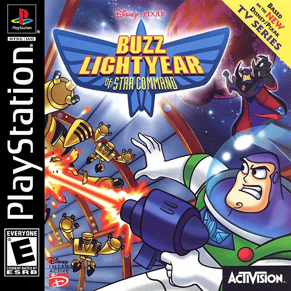 Buzz Lightyear of Star Command box art