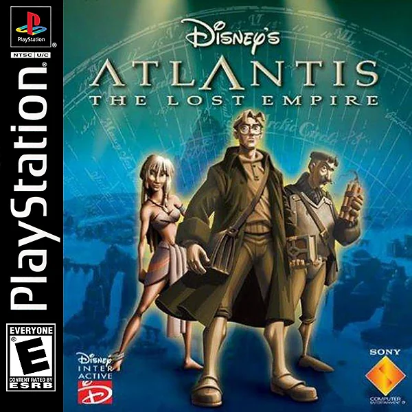 Atlantis: The Lost Empire Box Art