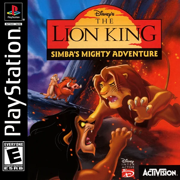 Lion King: Simba's Mighty Adventure Box Art