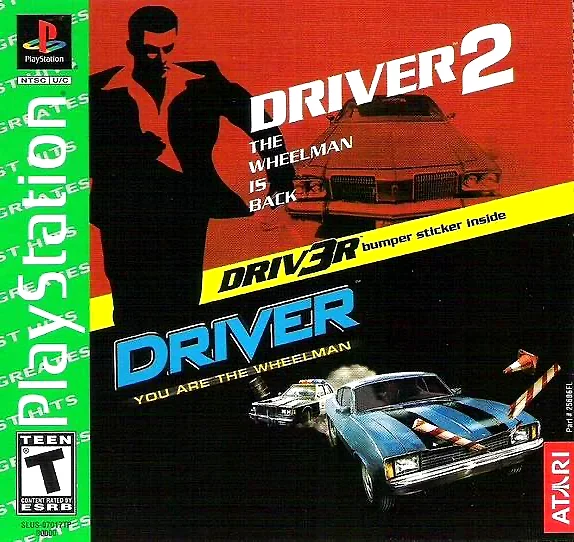 Driver 1 & 2: Twin Pack box art