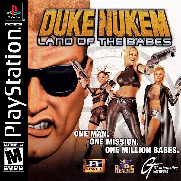Duke Nukem: Land of the Babes box art