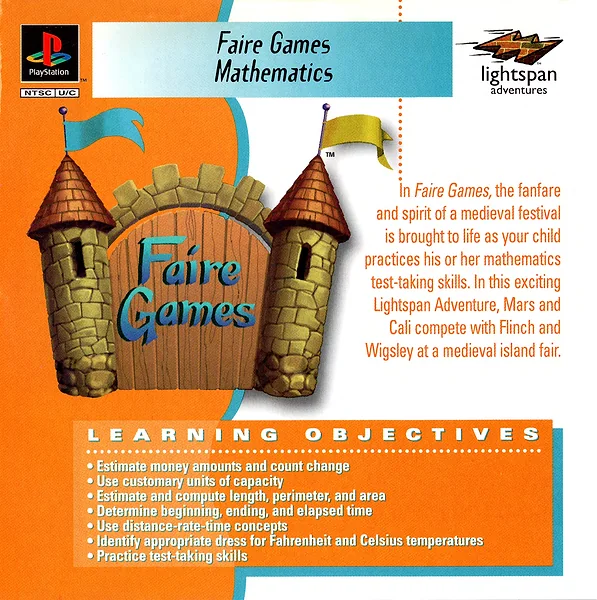 Faire Games: Mathematics box art