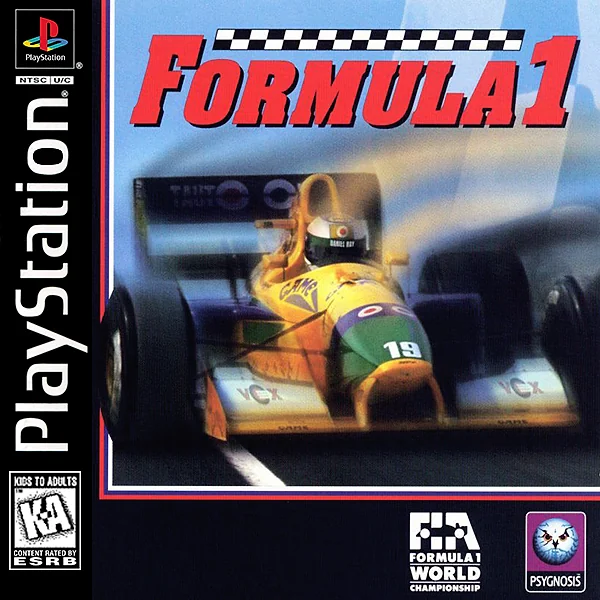 Formula 1 box art