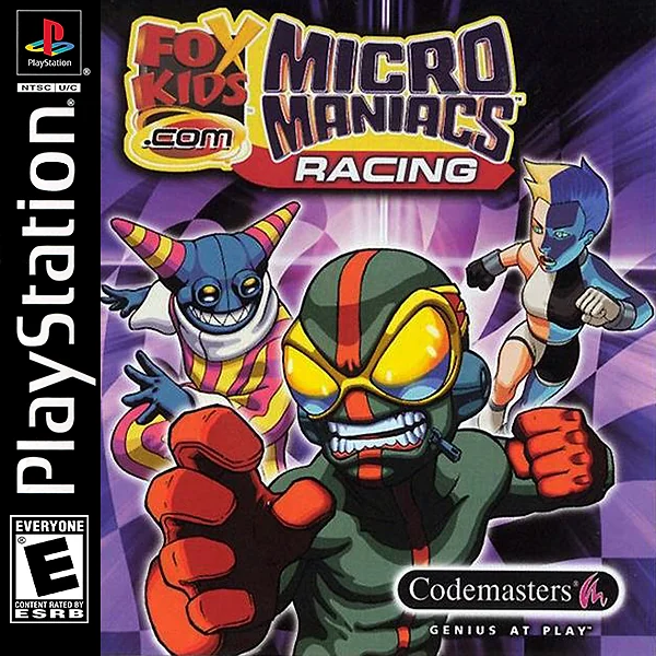 Micro Maniacs Racing Box Art