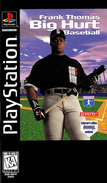Frank Thomas Big Hurt Baseball box art