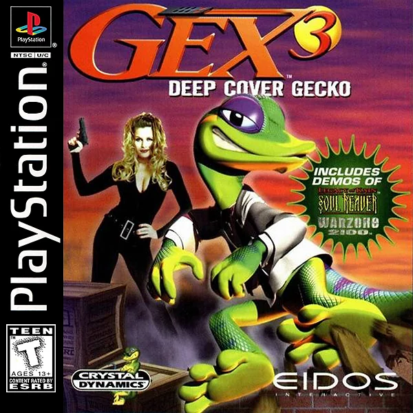 Gex 3: Deep Cover Gecko box art