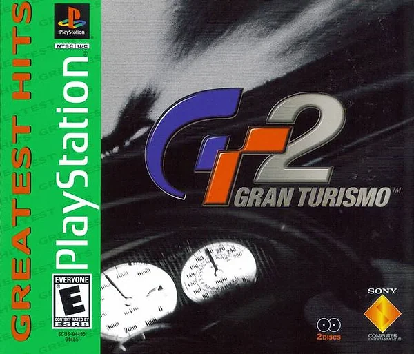 Gran Turismo 2 box art