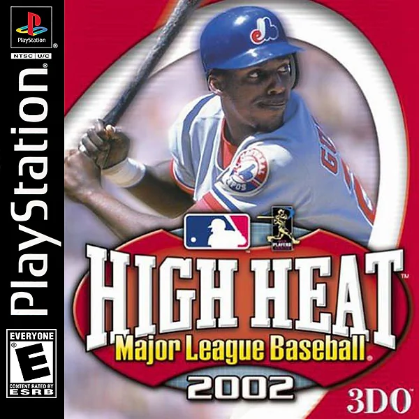 High Heat Major League Baseball 2002 Box Art
