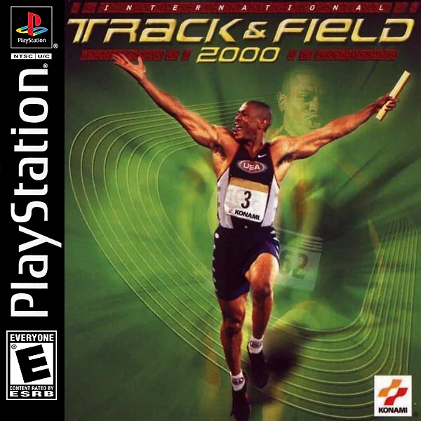 International Track & Field 2000 box art