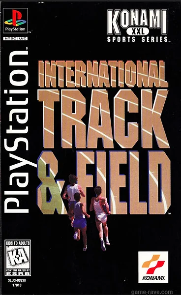International Track & Field box art