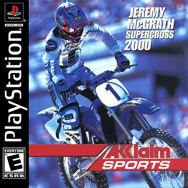 Jeremy McGrath Supercross 2000 box art