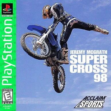 Jeremy McGrath Supercross 98 Box Art