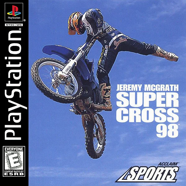 Jeremy McGrath Supercross 98 box art