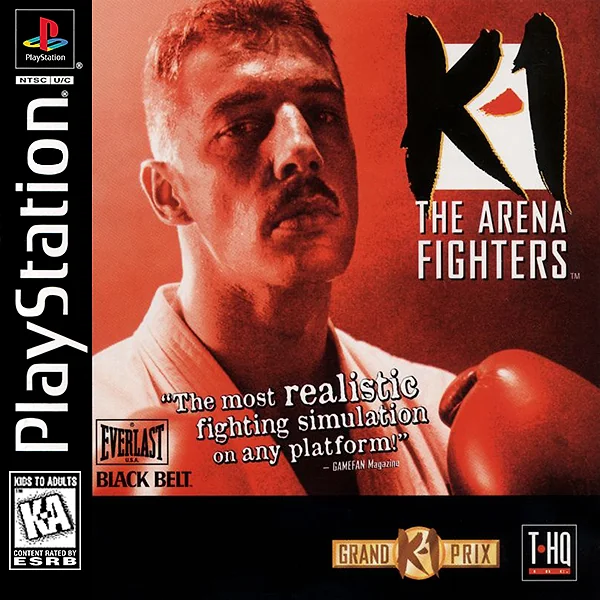 K-1: The Arena Fighters Box Art