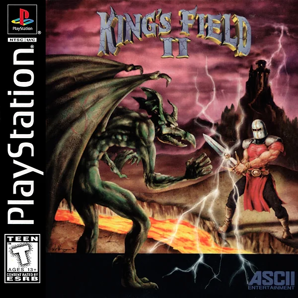 King's Field II Box Art