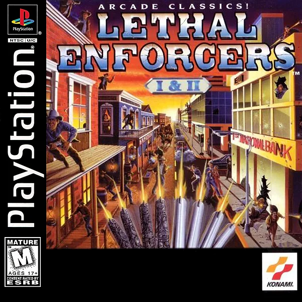 Lethal Enforcers I & II Box Art