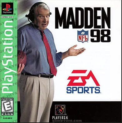 Madden NFL 98 box art
