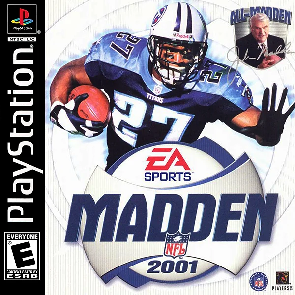 Madden NFL 2001 box art