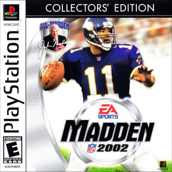 Madden NFL 2002 box art