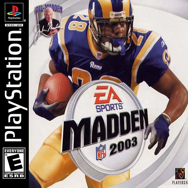Madden NFL 2003 box art