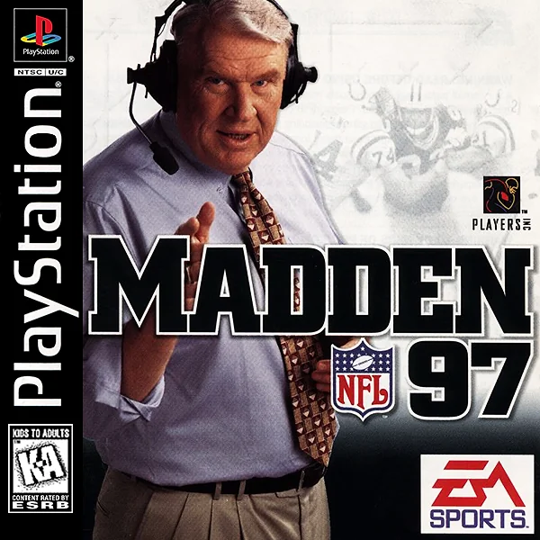 Madden NFL 97 Box Art