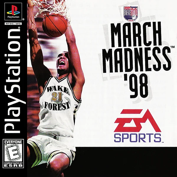 NCAA March Madness '98 box art