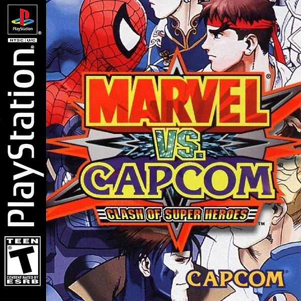 Marvel vs. Capcom: Clash of Super Heroes Box Art