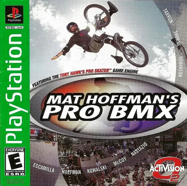 Mat Hoffman's Pro BMX box art