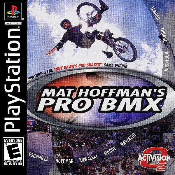 Mat Hoffman's Pro BMX Box Art
