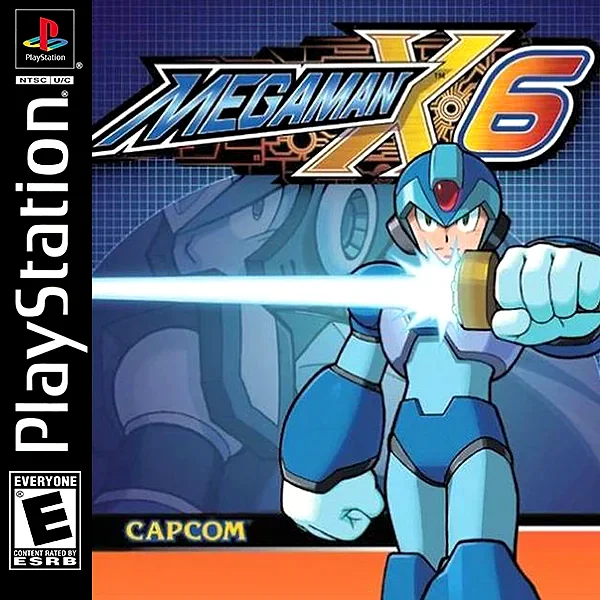 MegaMan X6 Box Art
