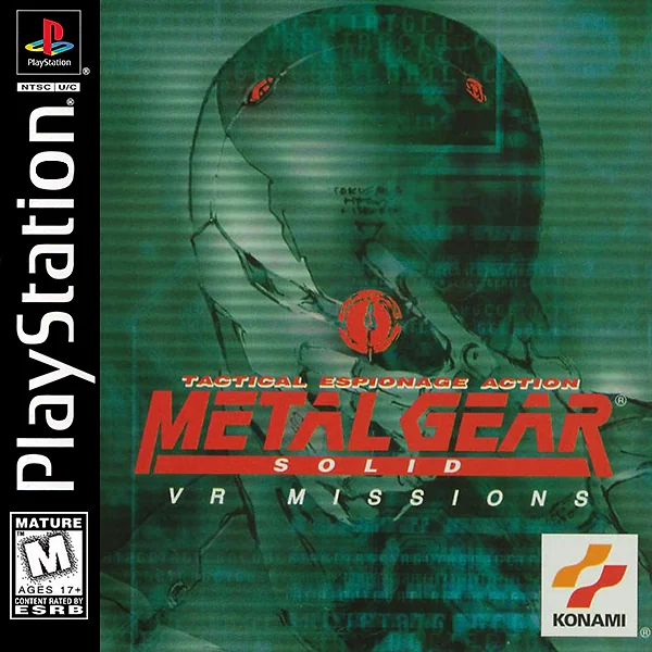 Metal Gear Solid: VR Missions box art