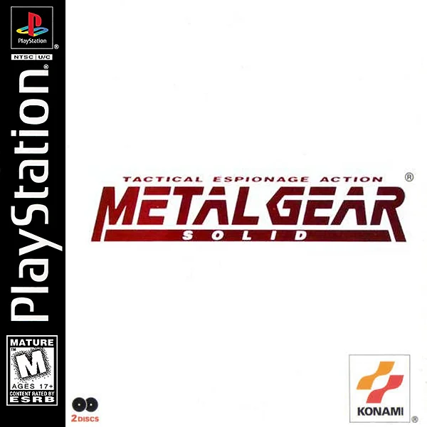Metal Gear Solid Box Art