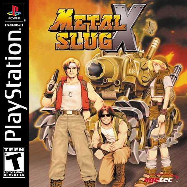 Metal Slug X Box Art