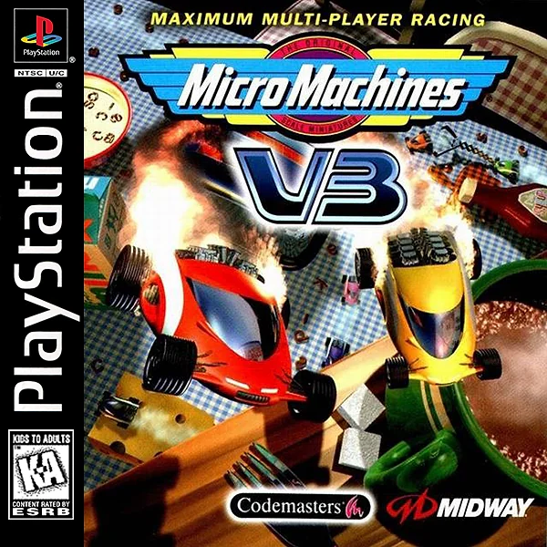 Micro Machines V3 Box Art