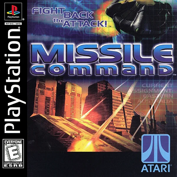 Missile Command Box Art