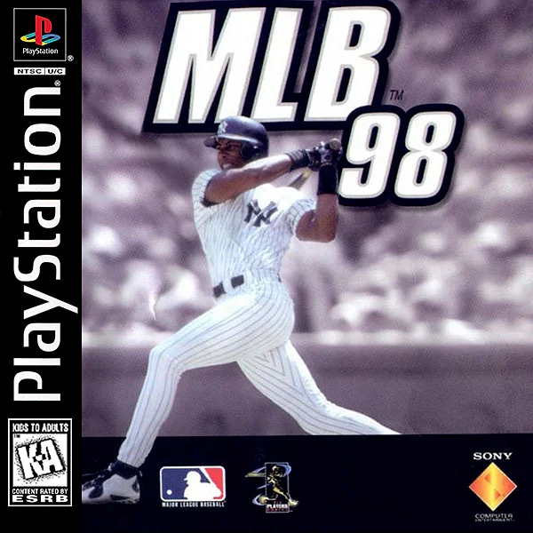 MLB '98 box art