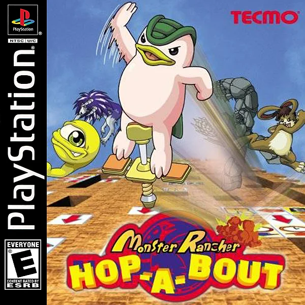Monster Rancher Hop-A-Bout box art