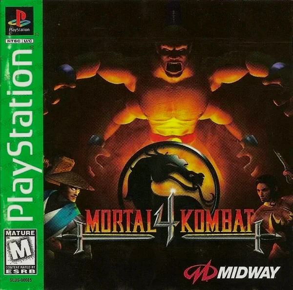 Mortal Kombat 4 Box Art