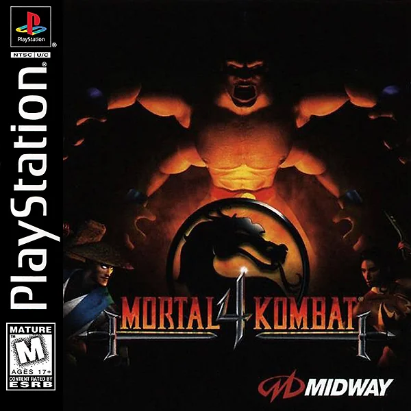 Mortal Kombat 4 box art