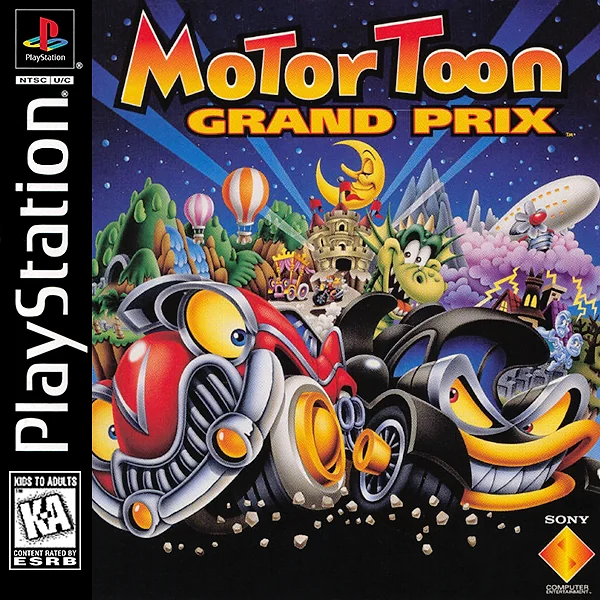 Motor Toon Grand Prix Box Art
