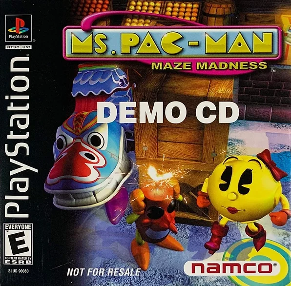 Ms. Pac-Man: Maze Madness box art