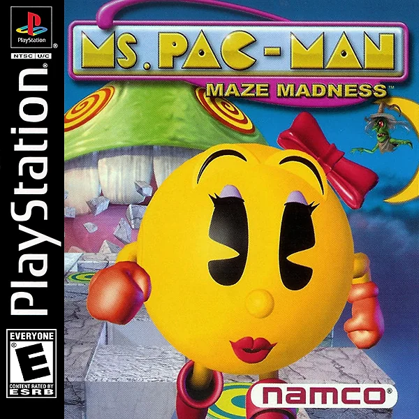 Ms. Pac-Man: Maze Madness box art
