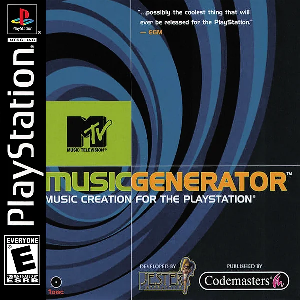 MTV Music Generator Box Art