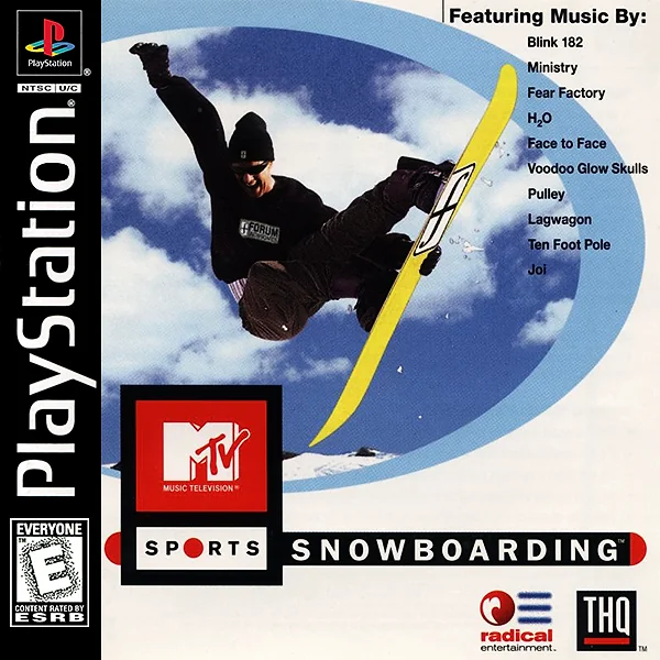 MTV Sports: Snowboarding Box Art