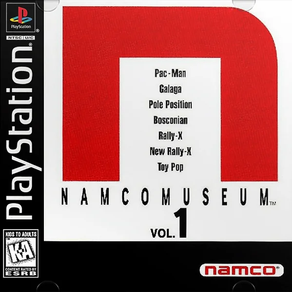 Namco Museum Vol. 1 box art