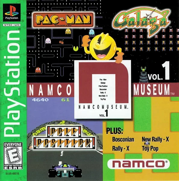 Namco Museum Vol. 1 box art
