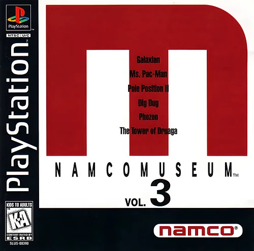 Namco Museum Vol. 3 box art