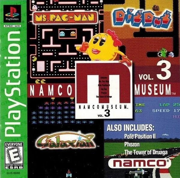 Namco Museum Vol. 3 box art